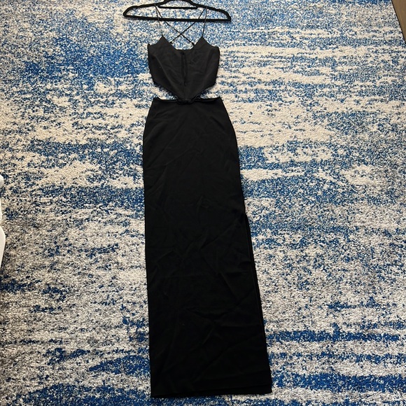 Aya Muse Mesquite Dress in Black - Picture 5 of 6